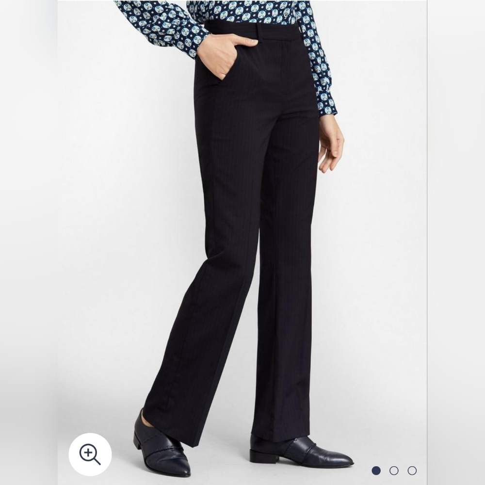 Brooks Brothers pinstripe italian wool pants - Picture 2 of 16